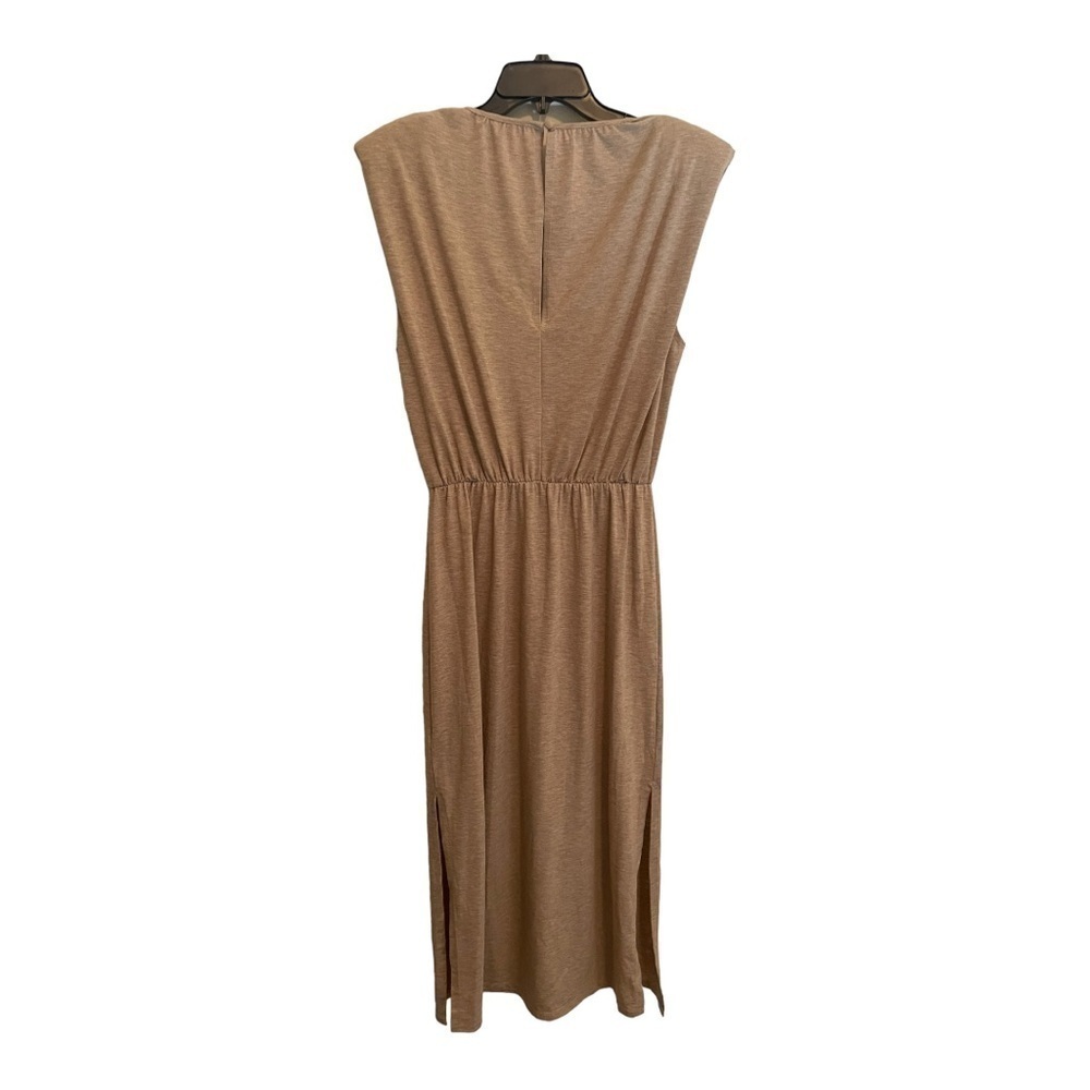 WAYF Padded Shoulder Midi Dress - Picture 8 of 15